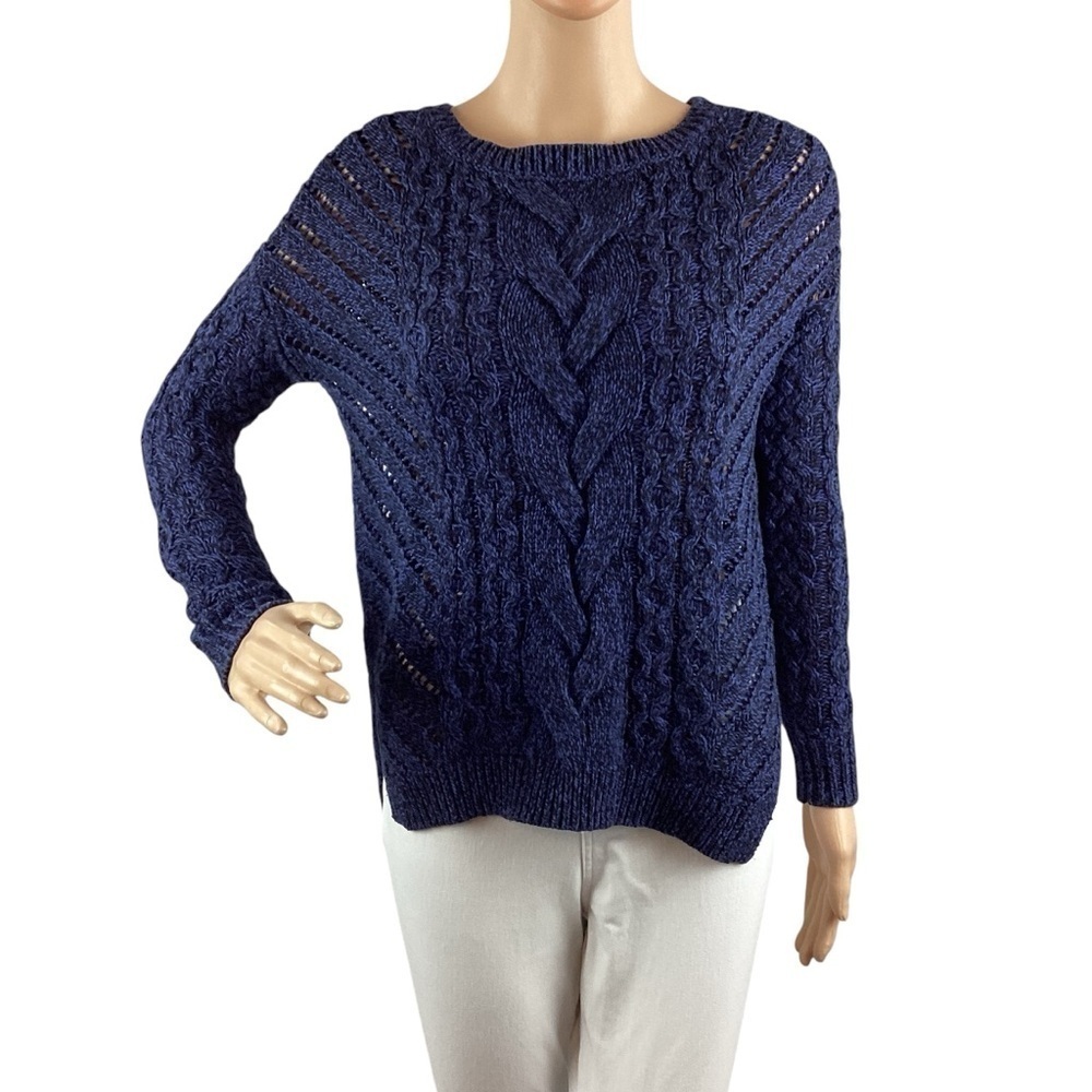 Express Sweater Cotton Blend Size XS Blue